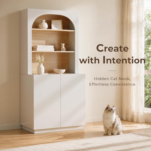 Amunrbrek Tall Cat Litter Box Enclosure - Image 2