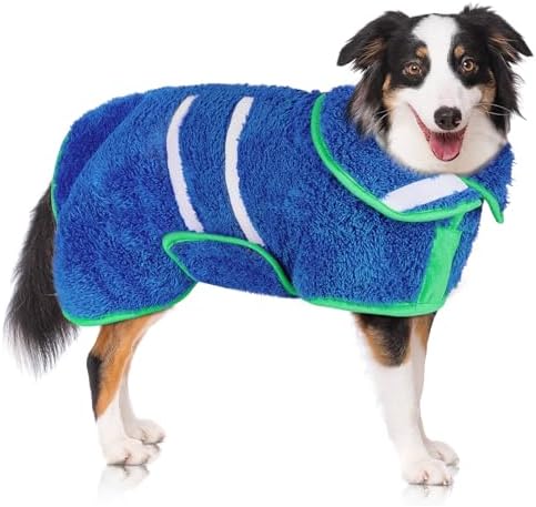 Unicorn Catcher Dog Bathrobe Super Absorbent Quick Drying Robe by UnicornCatcher