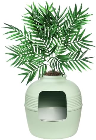 Good Pet Stuff Original Hidden Litter Box Planter, Decorative Cat Litter by TheGoodPetStuffCompany