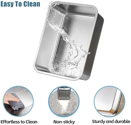 Stainless Steel Cat Litter Box - Image 3