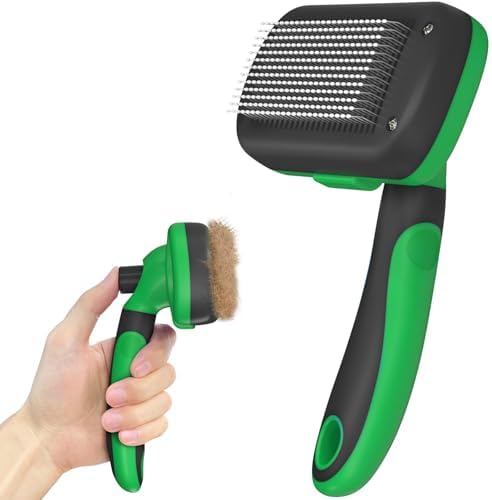 Dipoo Self Cleaning Deshedding Brush by Dipoo