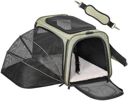 Petsfit Medium Expandable Cat Carrier by Petsfit