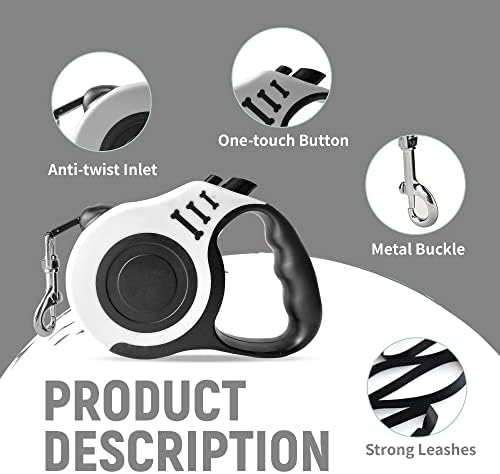 Retractable Dog Leash Automatic Telescopic Tractor Dog Tape - Image 5