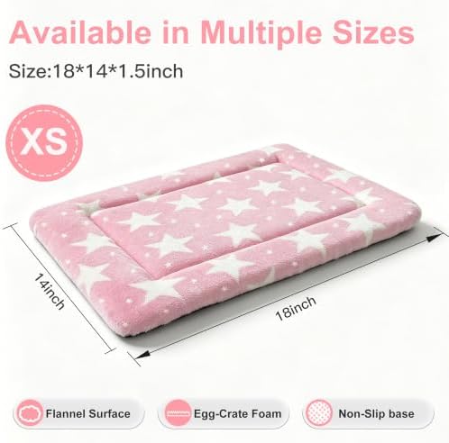 Dog Bed Mat, Reversible Crate Pad & Cute Dog Bed - Image 4