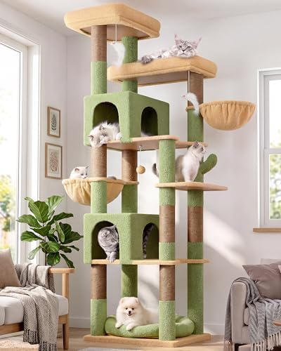 Globlazer Sturdy Extra Large Cactus Cat Tower by Globlazer