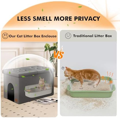 Cat Litter Box Enclosure Furniture - Image 5
