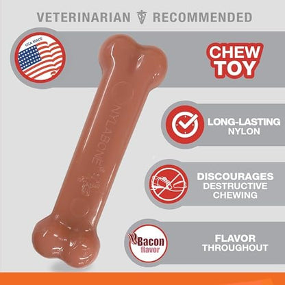 Nylabone Power Chew Original Bone Dog Chew Toys - Image 2
