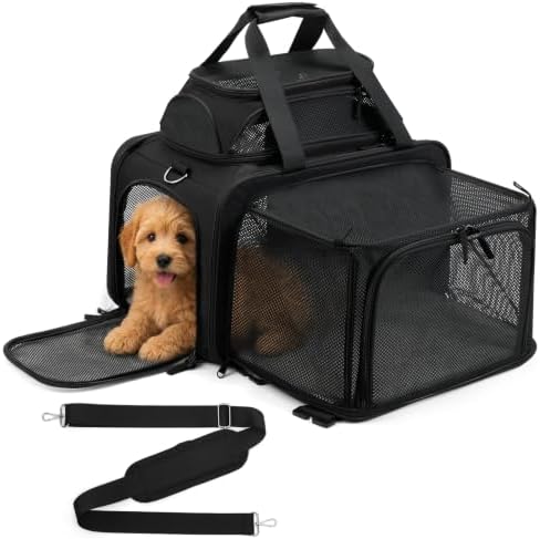 pidipiti 18x12x11 top Expandable pet Carrier by pidipiti
