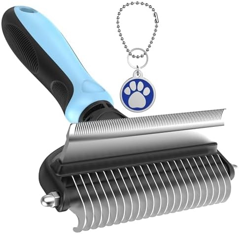 Pet Grooming Tool, 2 Sided Cat and Dog Brush by Goodscious
