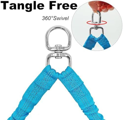 Dual Dog Leash Coupler, Double Control Padded Handles - Image 6