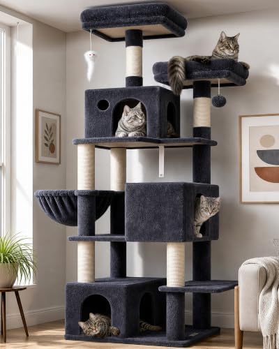 Globlazer F71 Cat Tree Tall, 71in Cat Tower by Globlazer