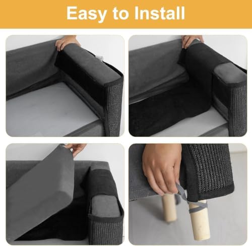Cat Scratch Couch Protector, Cat Scratch Sofa Armrest Cover - Image 4