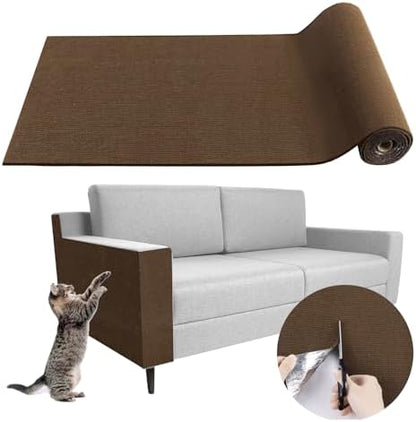 LSGCQ Cat Scratch Mat Self Adhesive Cat Scratch Furniture Protector by LSGCQ