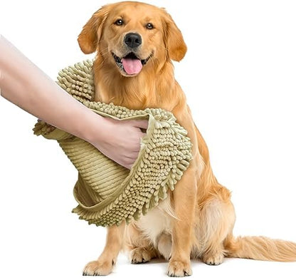 Muddy Mat Doggy Dryer, Highly Absorbent Microfiber Washable Dog Shammy Quick by MuddyMat%C2%AE