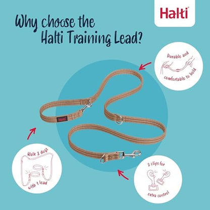 Halti Training Dog Leash | Size S, Desert Sand | 2m Length - Image 3