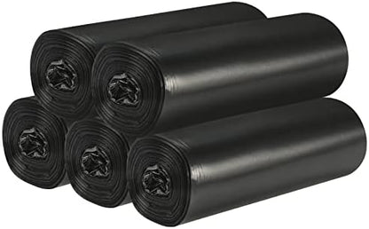 5 Rolls Small Trash Garbage Bags, 4 Gallon 200 Counts by Yourlifelittleassistant