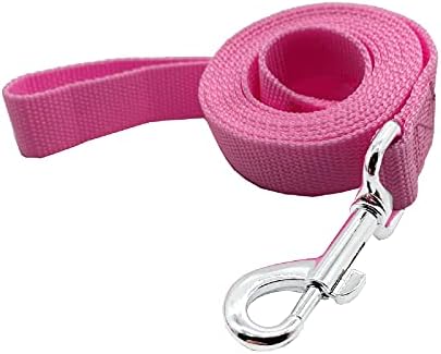 Nylon Dog Training Leash, Traction Rope, 4/5/6 Feet Long, 3/4 Inch 1 Inch Wide by TAIDA