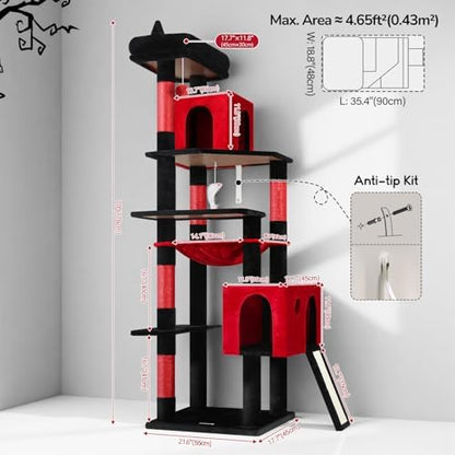Globlazer F70 Pro Heavy Duty Cat Tree Tower - Image 6