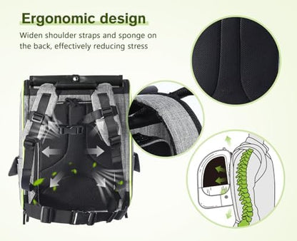 pecute Cat Backpack Carrier Expandable, Cat Backpack - Image 5