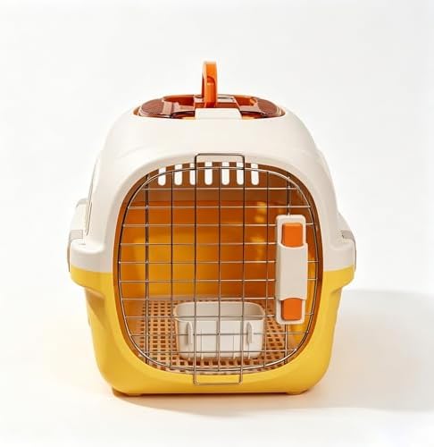 Cat Carrier Airline Approved, Portable Pet Travel Crate - Image 2