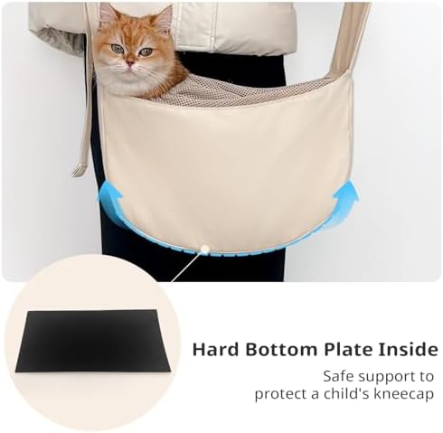 ONECUTE Dog Sling Carrier 15 lbs, Small Dog Carrier Sling - Image 6