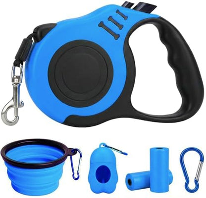 PETIMP Retractable Dog Leash Lightweight 16FT Leash Set by PETIMP