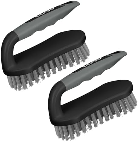 SetSail Scrub Brush, Stiff Bristle Cleaning Scrubber, 2 Pack by SetSail