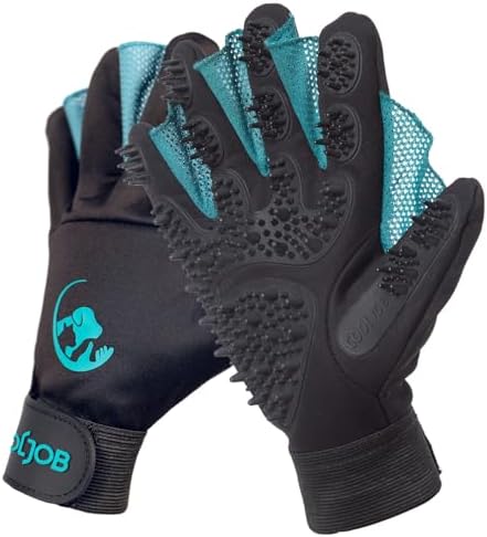 COOLJOB Patented Pet Grooming Gloves by COOLJOB