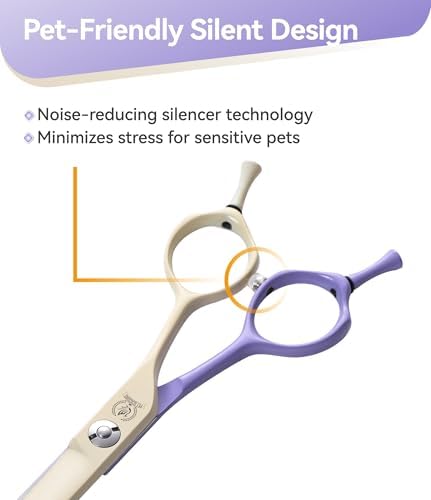 Curved Dog Grooming Scissors - Image 5
