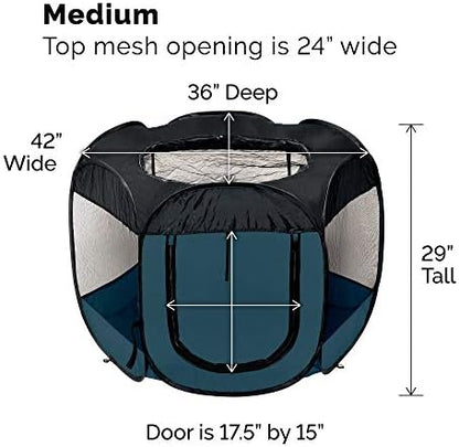 Furhaven Pop Up Playpen Pet Tent Playground - Image 2