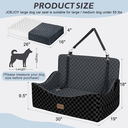 JOEJOY Dog Car Seat for Medium/Large Dogs - Image 5