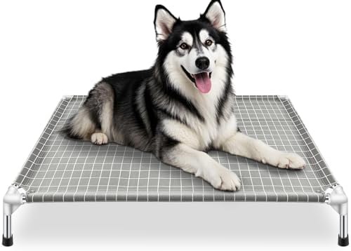 Elevated Dog Bed Pet Cot by Tensorsine