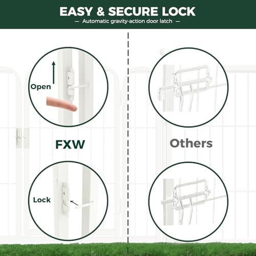 FXW Rollick Dog Playpen, Yard & RV Camping, 8 Panels - Image 6