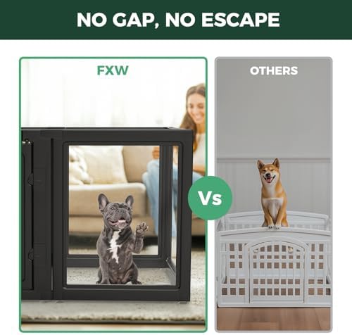 FXW AuraSpace Acrylic Indoor Dog Playpen - Image 6