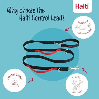 Halti Control Leash for Dogs | Black, 2m Length - Image 2
