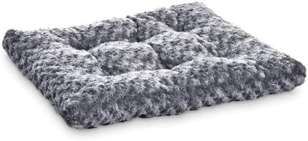 Amazon Basics Washable Cat and Dog Bed, Cozy Crate Pad by AmazonBasics