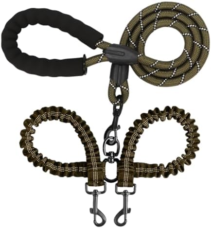 BAOBOTE Double Dog Leash, Dual Dog Leash by BAOBOTE
