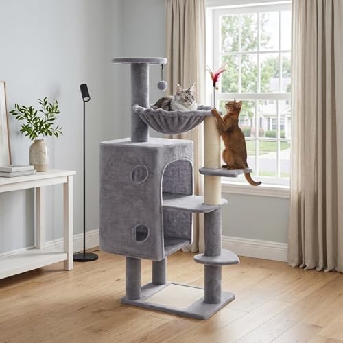HUITREE 45in Cat Tree Tower - Image 3