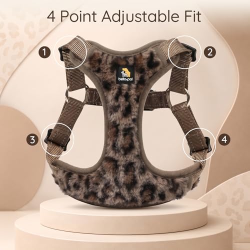 BELLA & PAL Adjustable Step-in Dog Harness, Puppy No-Pull Vest - Image 6