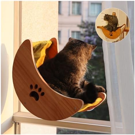 Cat Window Perch Hammock Bed by ZBUQ