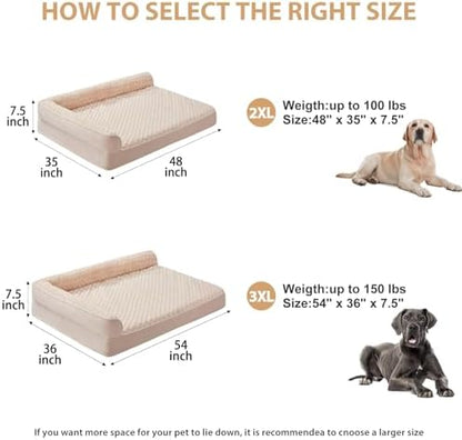 BFPETHOME Orthopedic Washable Dog Bed, Sleeping Couch - Image 5