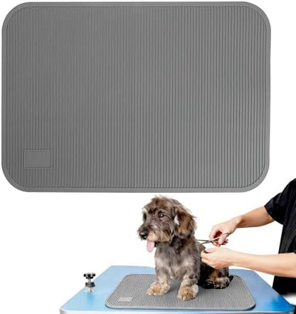Dog Grooming Table Mat Pad Non Slip，Silicone Durable Premium Non-Slip Dog Bath by Unknown