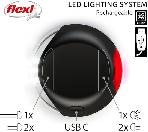 FLEXI® LED Lighting Attachment for Retractable Leashes, Splashproof - Image 2
