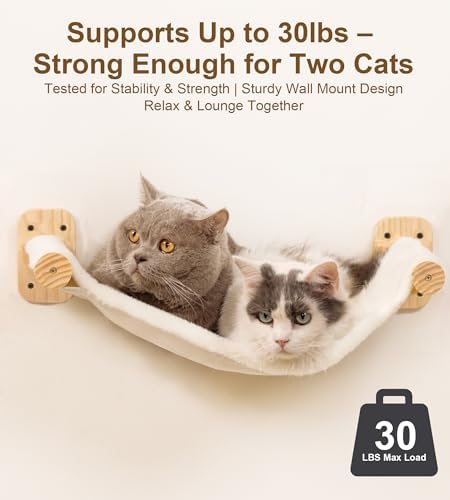 Cat Wall Shelves Set of 4, - Image 6