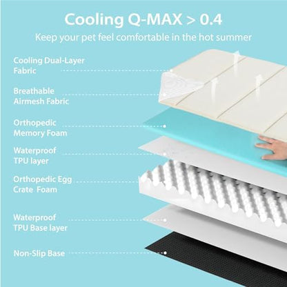Cooling Dog Bed for Large Dogs - Image 5