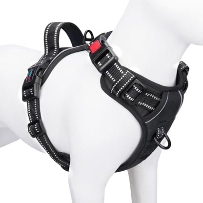 PHOEPET No Pull Dog Harnesses for Small Dogs Reflective Adjustable by PHOEPET