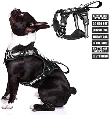 WINSEE Service Dog Vest No Pull Dog Harness by WINSEE