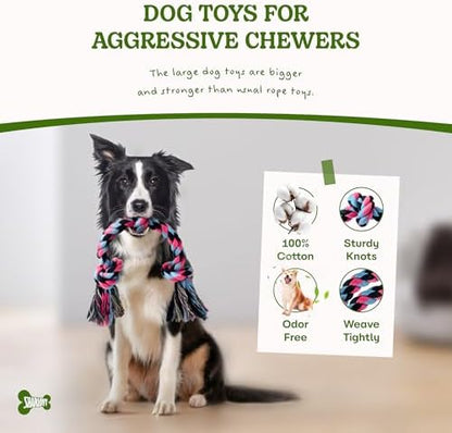 SHARLOVY Dog Rope Toy for for Medium Dogs - Image 2