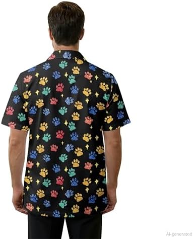 Men’s Pet Barber Jacket, Professional Design Water & Hair Proof - Image 2
