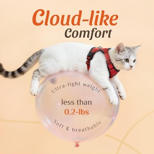 Dooradar Cat Harness and Leash Set, Adjustable and Escape Proof - Image 6